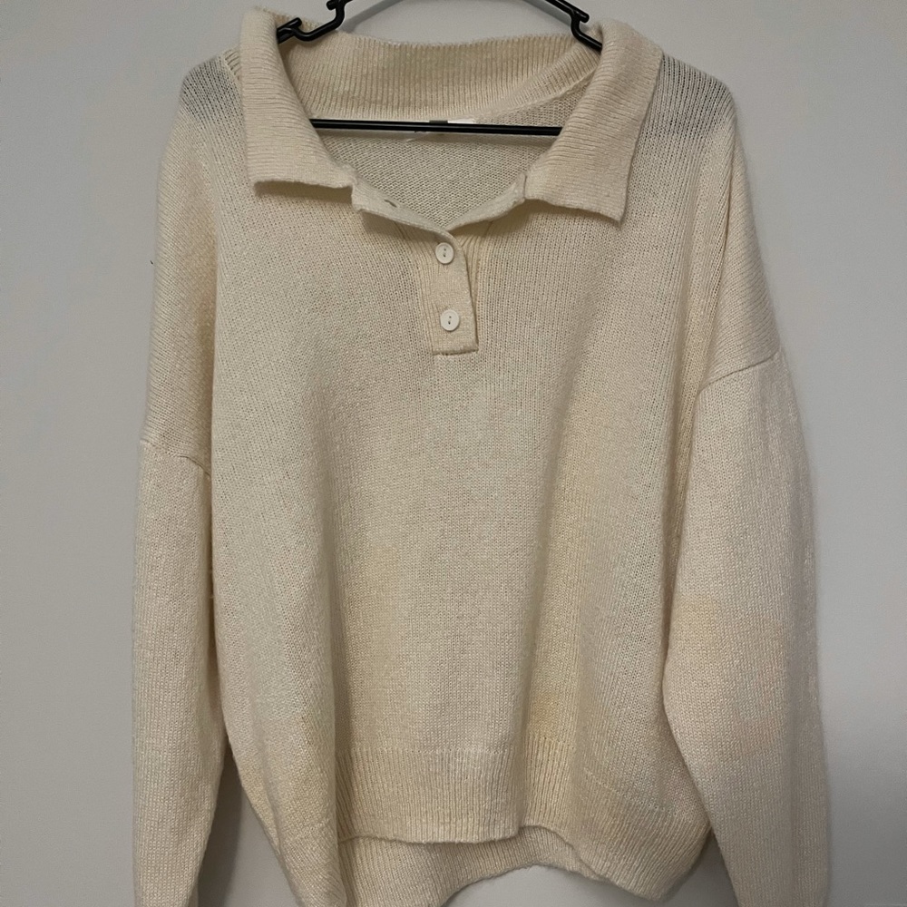 downeast button up sweater
